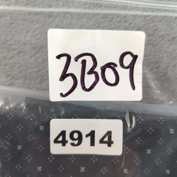 Grafton Shirt Mens Large 16.5 Slim Fit Black Geometric Button Up Dress Shirt - Picture 7 of 7